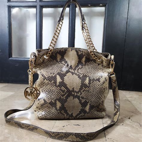 marque de sac michael kors|michael kors snakeskin bag.